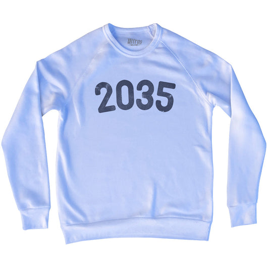 2035 Year Celebration Adult Tri-Blend Sweatshirt Style004