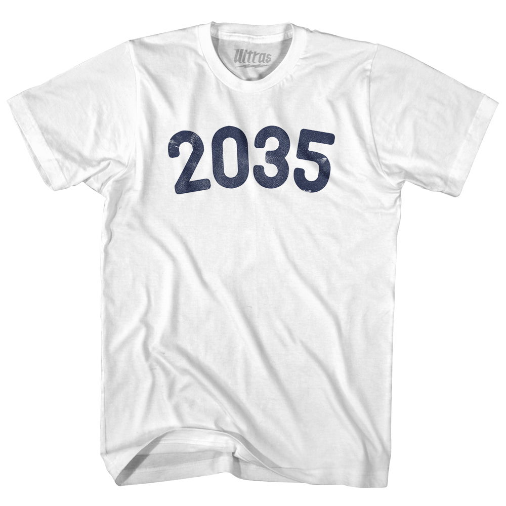 2035 Year Celebration Adult Cotton T-shirt Style005