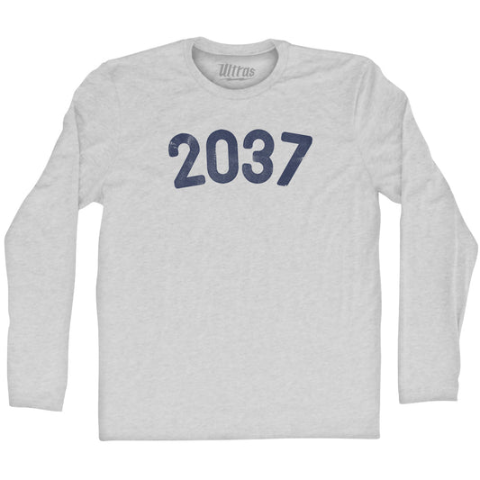 2037 Year Celebration Adult Cotton Long Sleeve T-shirt Style001