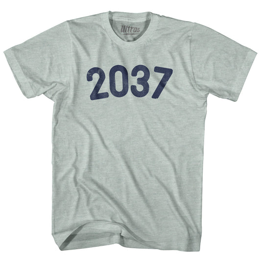 2037 Year Celebration Adult Tri-Blend T-shirt Style004