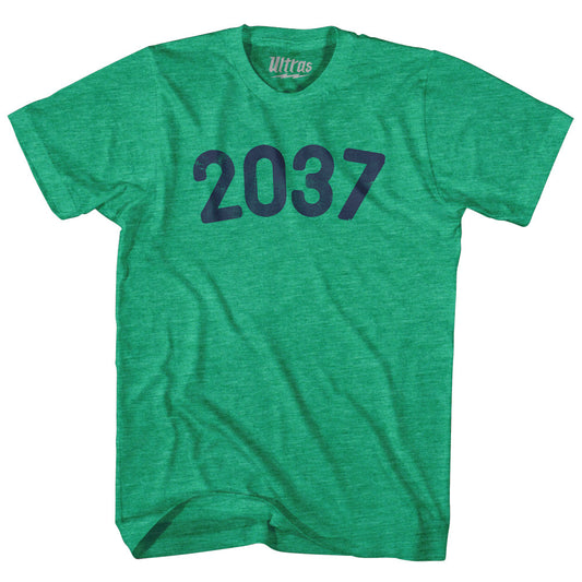 2037 Year Celebration Adult Tri-Blend T-shirt Style001