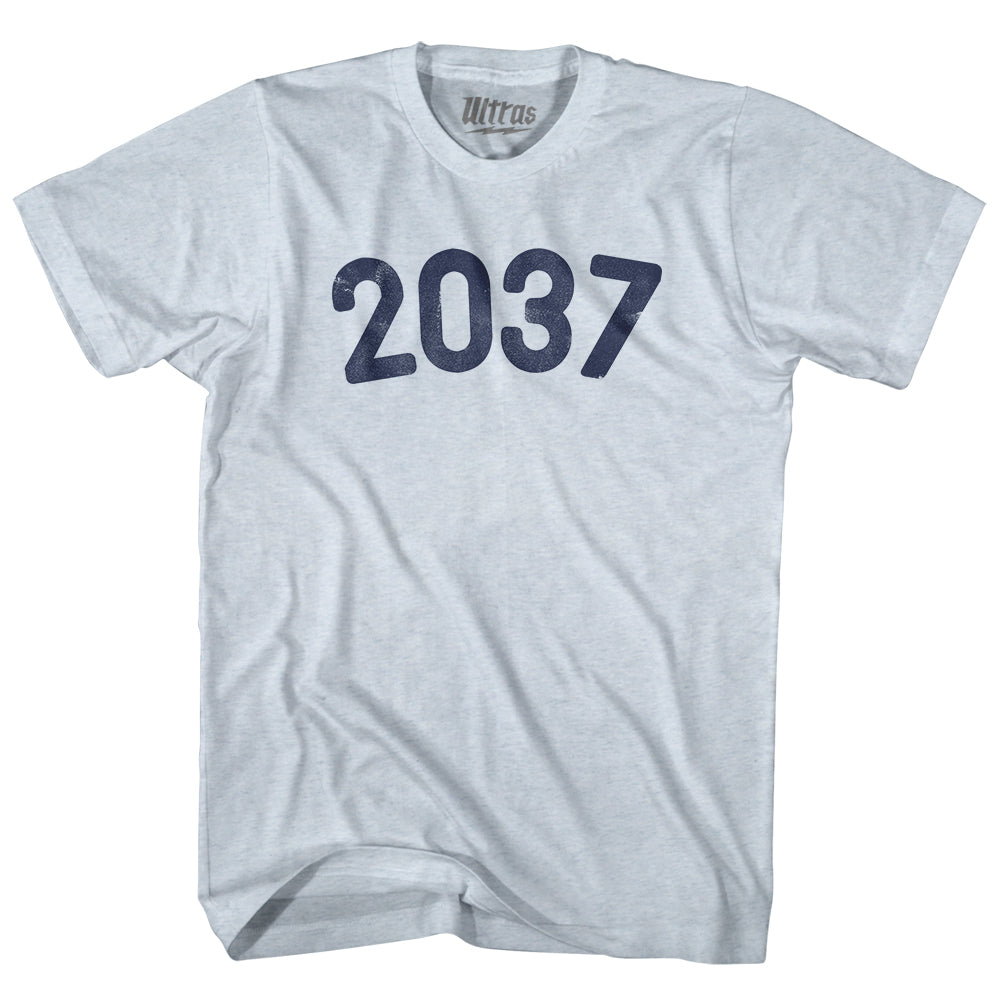 2037 Year Celebration Adult Tri-Blend T-shirt Style002