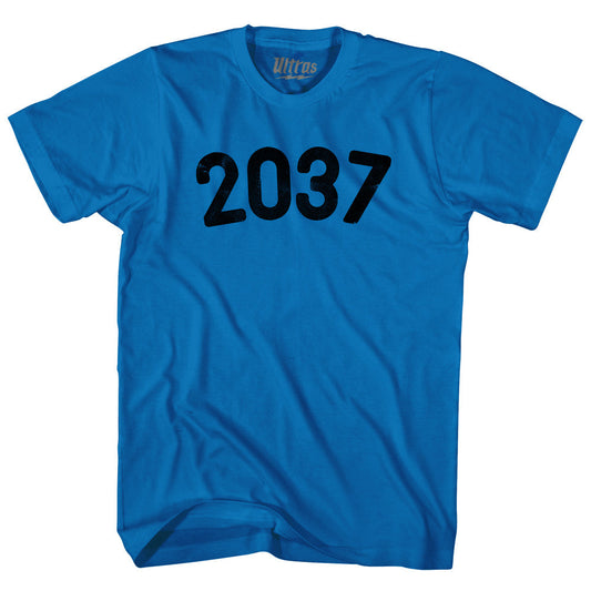 2037 Year Celebration Adult Cotton T-shirt Style002