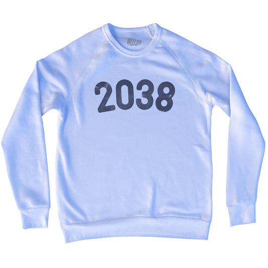 2038 Year Celebration Adult Tri-Blend Sweatshirt Style004