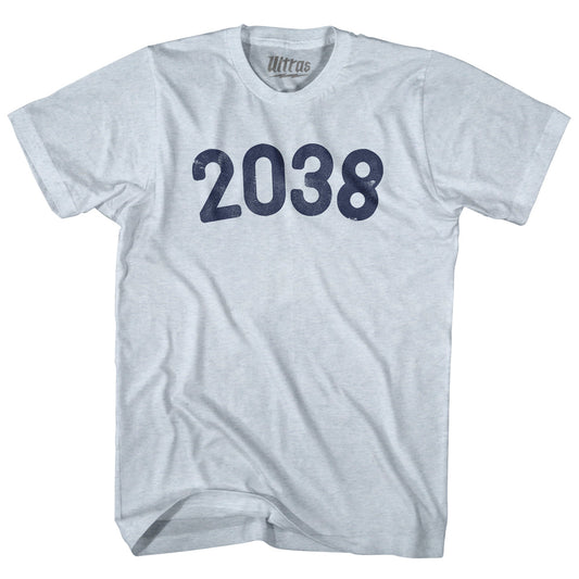 2038 Year Celebration Adult Tri-Blend T-shirt Style002
