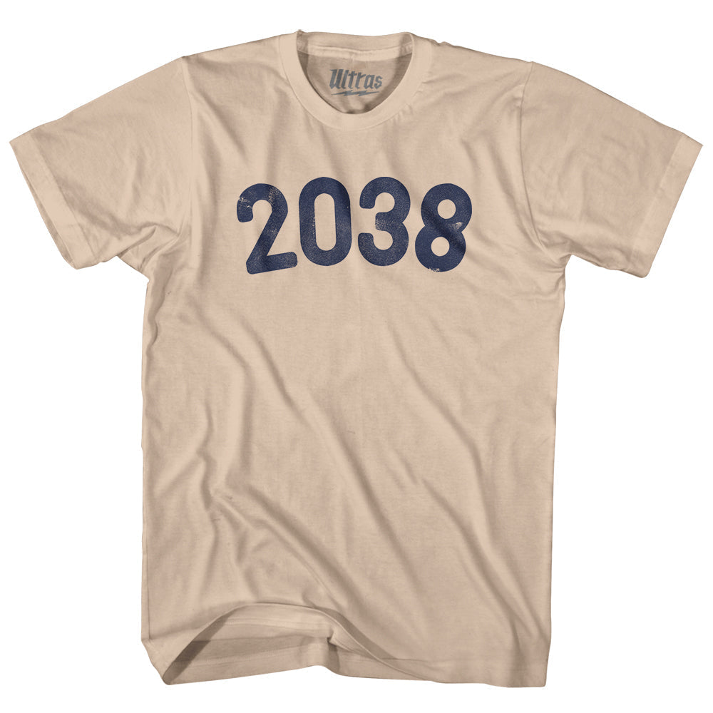 2038 Year Celebration Adult Cotton T-shirt Style001