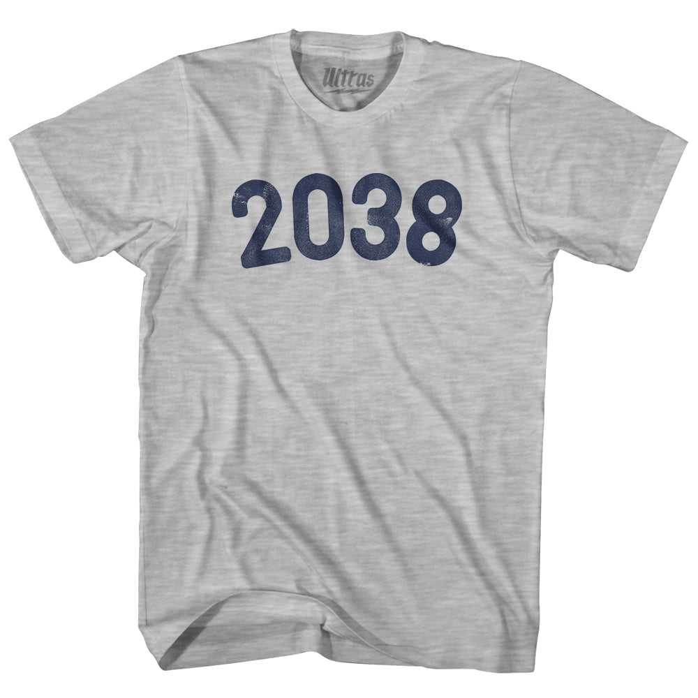 2038 Year Celebration Adult Cotton T-shirt Style006