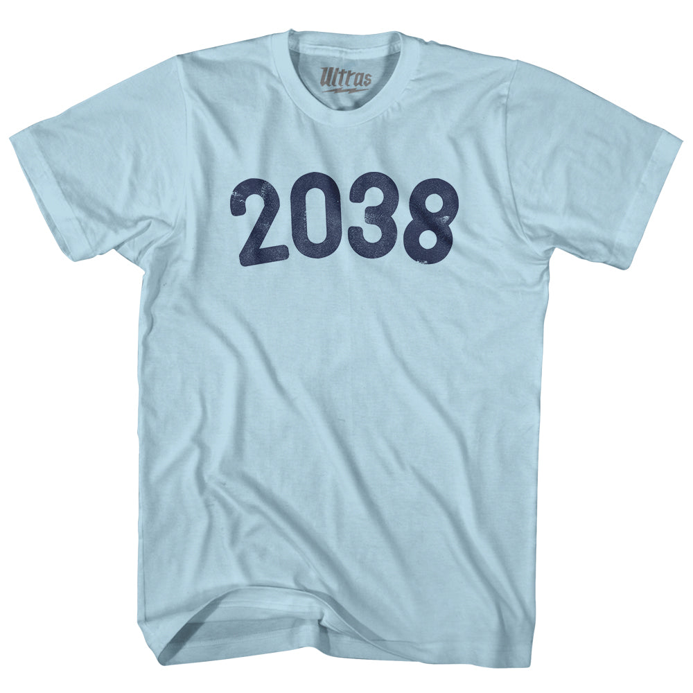 2038 Year Celebration Adult Cotton T-shirt Style003