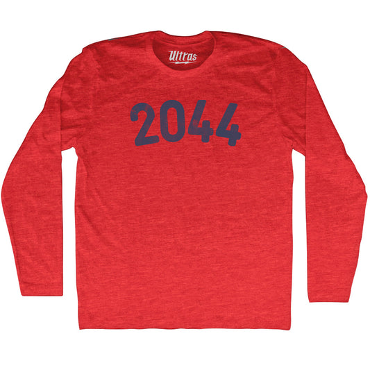 2044 Year Celebration Adult Tri-Blend Long Sleeve T-shirt Style001