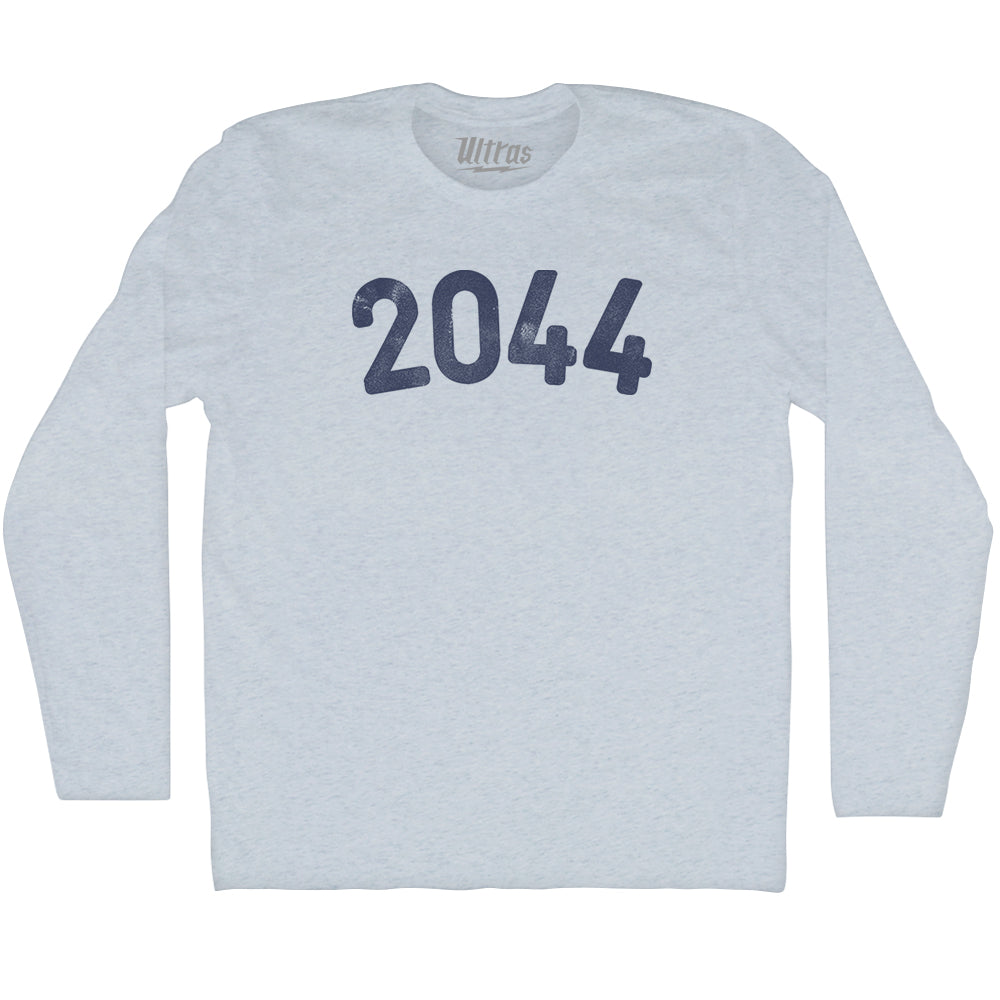 2044 Year Celebration Adult Tri-Blend Long Sleeve T-shirt Style003