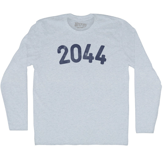 2044 Year Celebration Adult Tri-Blend Long Sleeve T-shirt Style003