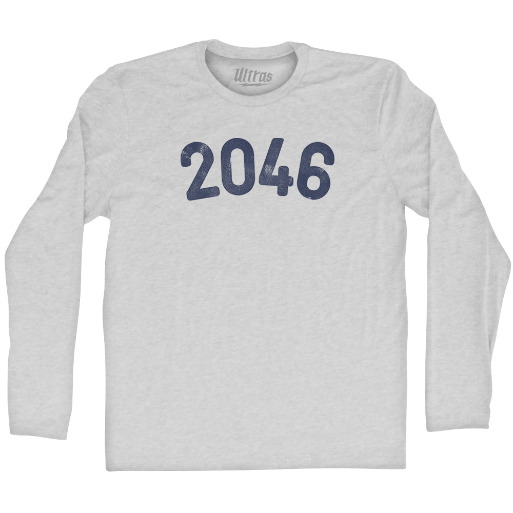 2046 Year Celebration Adult Cotton Long Sleeve T-shirt Style001
