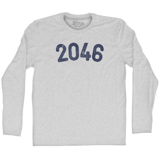 2046 Year Celebration Adult Cotton Long Sleeve T-shirt Style001
