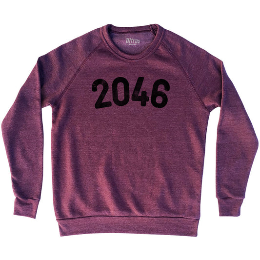 2046 Year Celebration Adult Tri-Blend Sweatshirt Style002