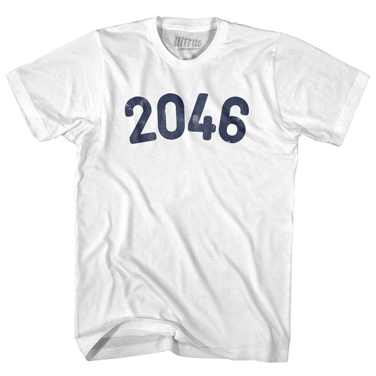 2046 Year Celebration Womens Cotton Junior Cut T-Shirt