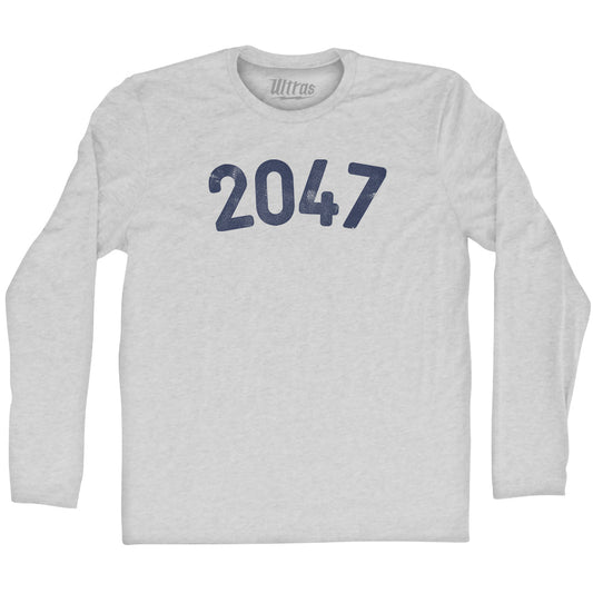 2047 Year Celebration Adult Cotton Long Sleeve T-shirt Style001