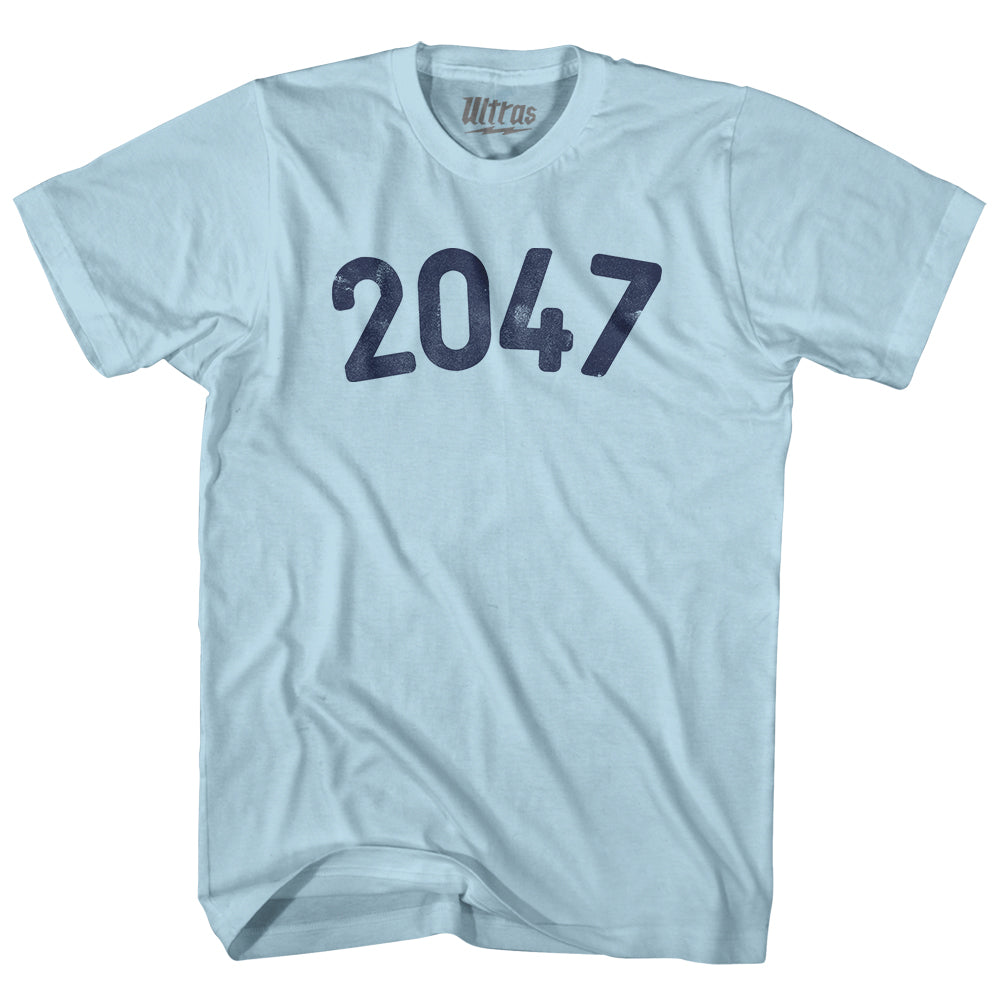 2047 Year Celebration Adult Cotton T-shirt Style003
