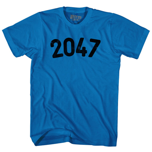 2047 Year Celebration Adult Cotton T-shirt Style002
