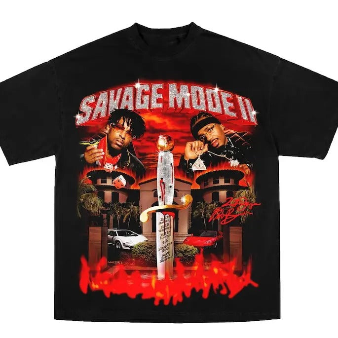 21 Savage T Shirt, 21 Savege Graphic Tee, 21 Savage Merch Rapper Shirt, Rap Shirt, HipHop Shirt, Gift For Fan Rap Hoodie,...