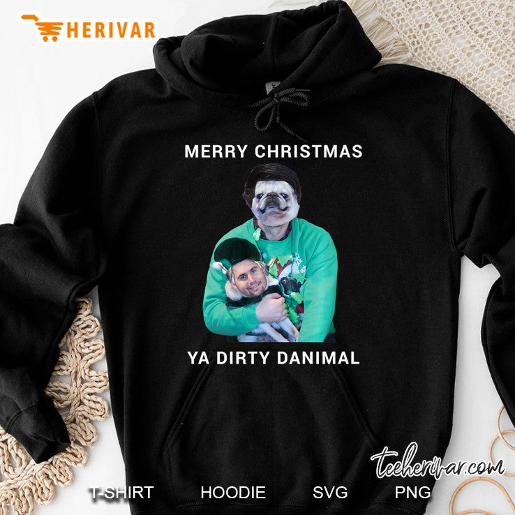 Merry Christmas Ya Dirty Danimal Pugly Sweater Premium