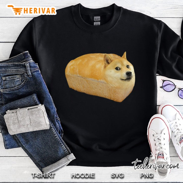 Fashion Shiba Inu Doge Bread Meme Dog Ugly Sweater