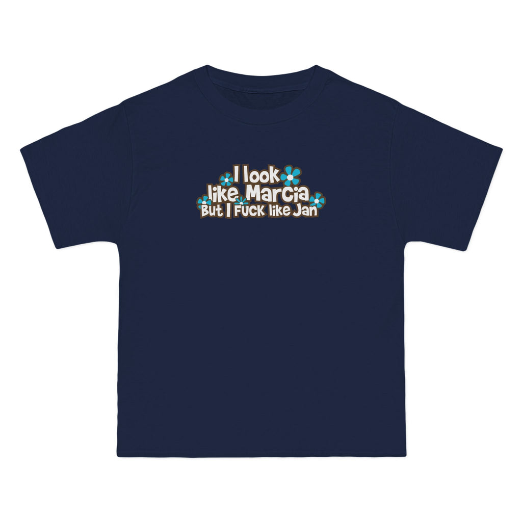 I Look Like Marcia But I Fuck Like Jan - Men's Heavyweight T-Shirt