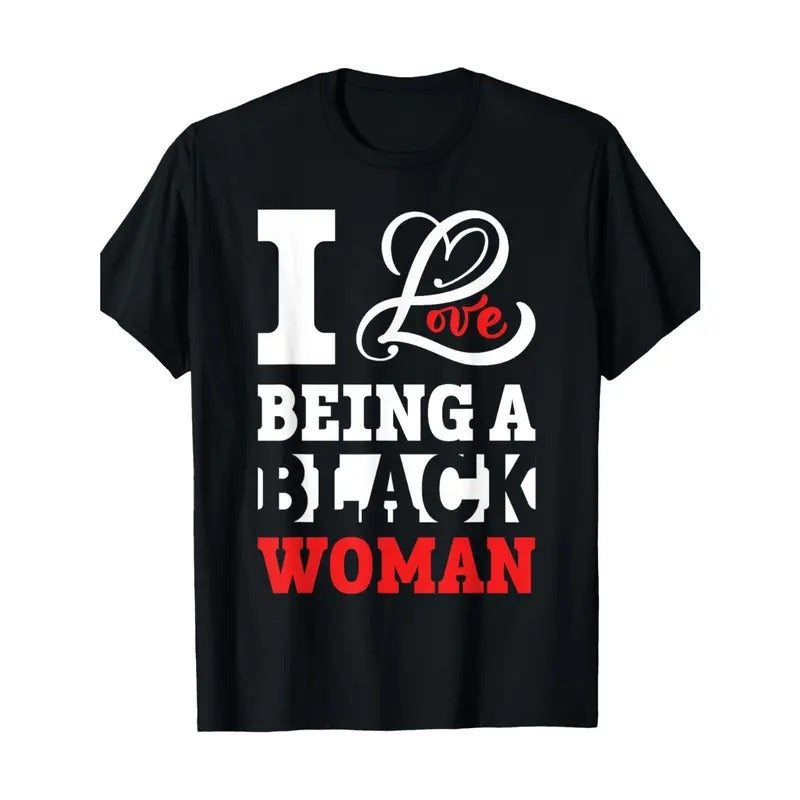 220g 100%-Beautiful Pride Black Women's Shirt I Like to Be A Black T-shirtmade in usa Hoodie, Sweatshirt | UrbanDripWear.com