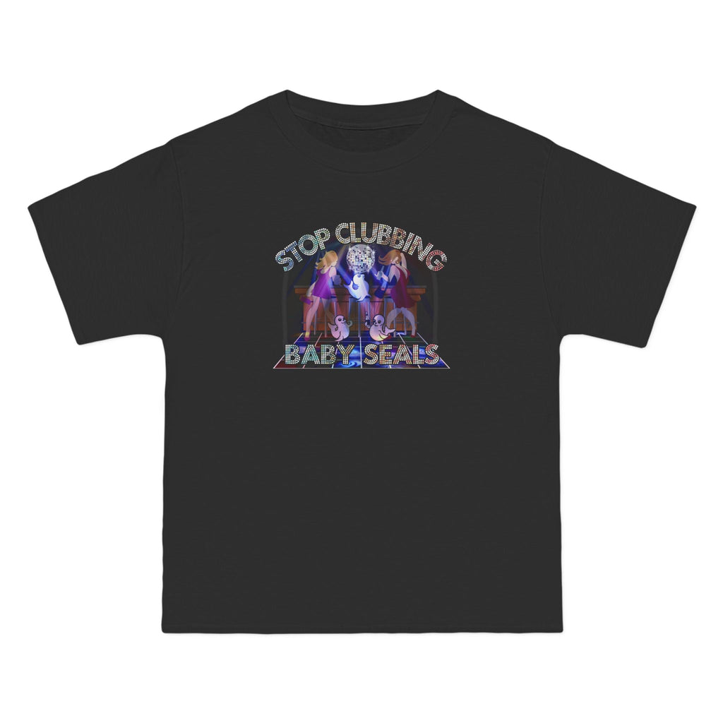 Stop Clubbing Baby Seals - Men's Heavyweight T-Shirt