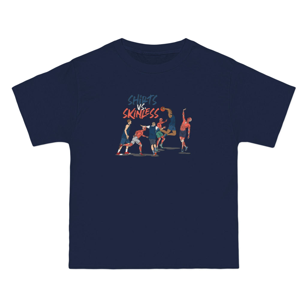 Shirts Vs. Skinless - Men's Heavyweight T-Shirt