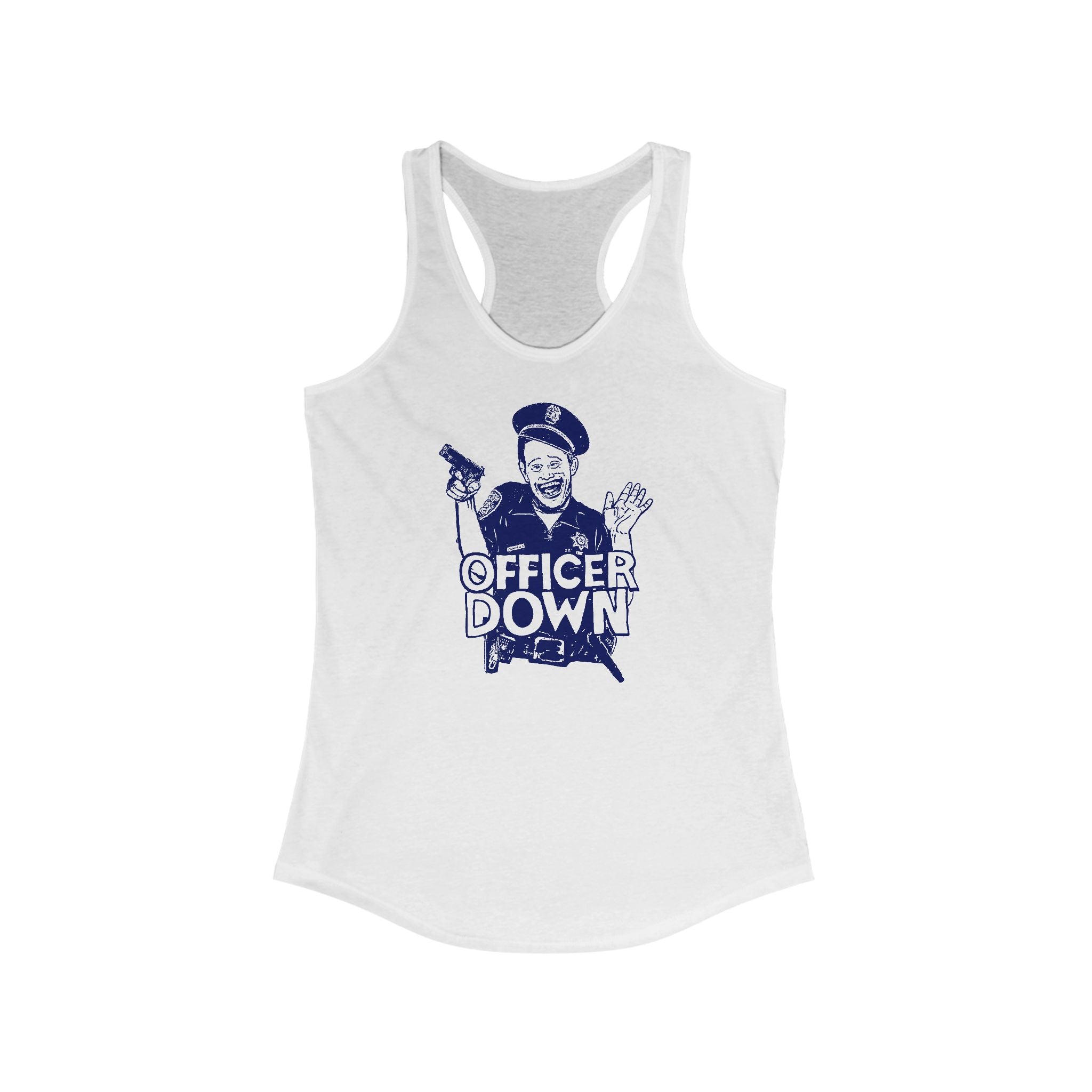 Officer Down - Women's Racerback Tank