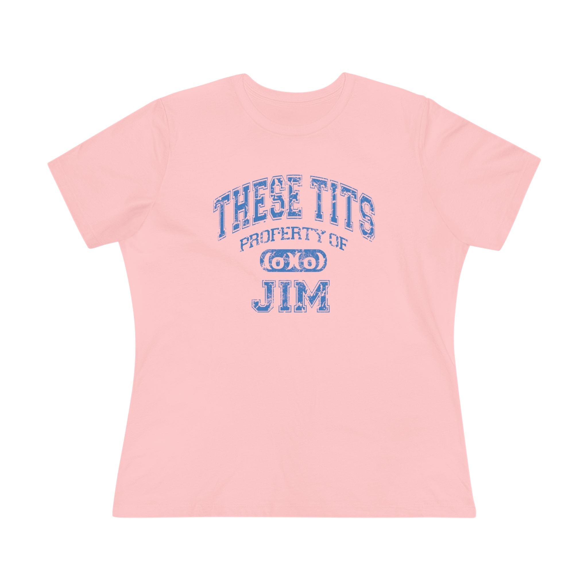 These Tits Property Of (Name) - Women's T-Shirt