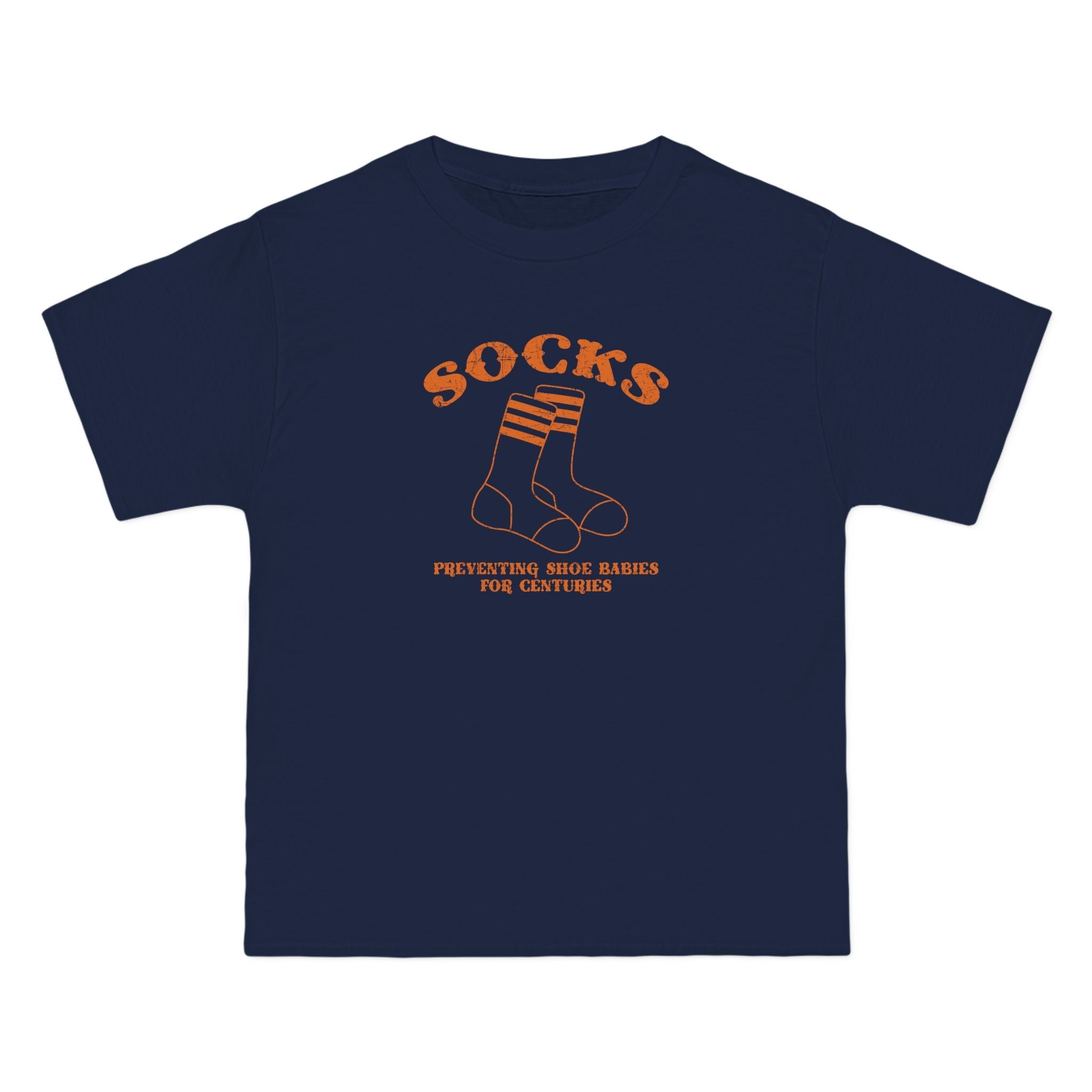 Socks - Preventing Shoe Babies For Centuries - Men's Heavyweight T-Shirt