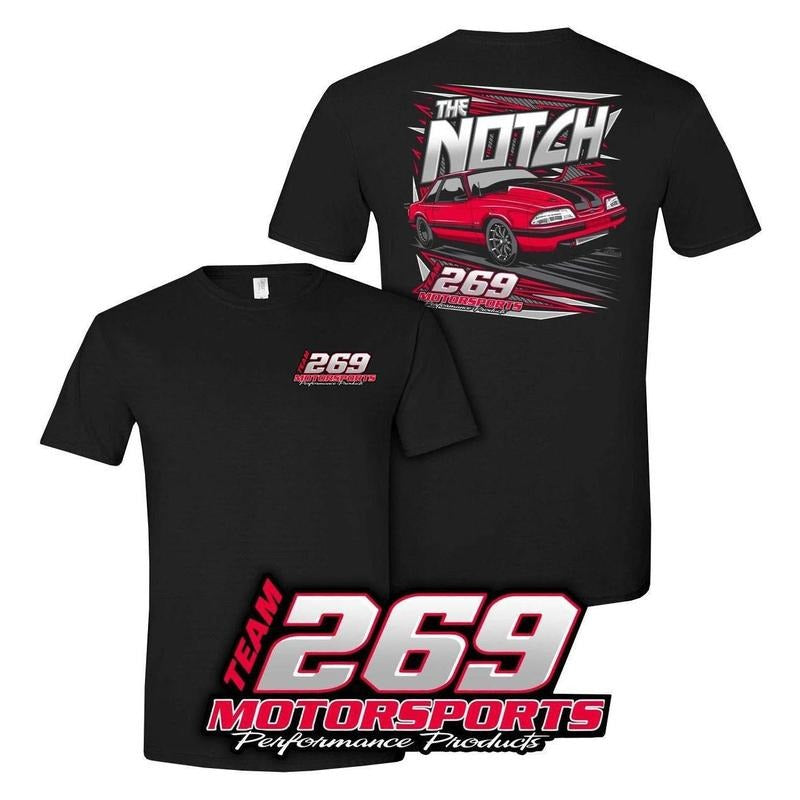 269 Motorsports The Notch T-shirt, Menswear Car Parts Short Sleeve Hoodie, Sweatshirt | UrbanDripWear.com