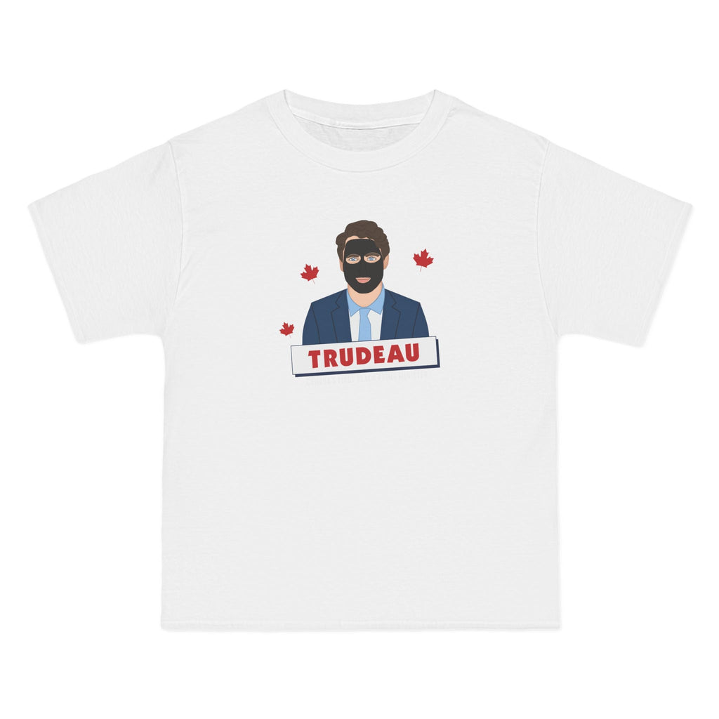 Trudeau - Canada's First Black Prime Minister - Men's Heavyweight T-Shirt