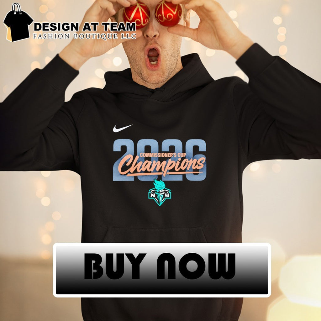 New York Liberty 2026 Commissioner’s Cup Champions shirt
