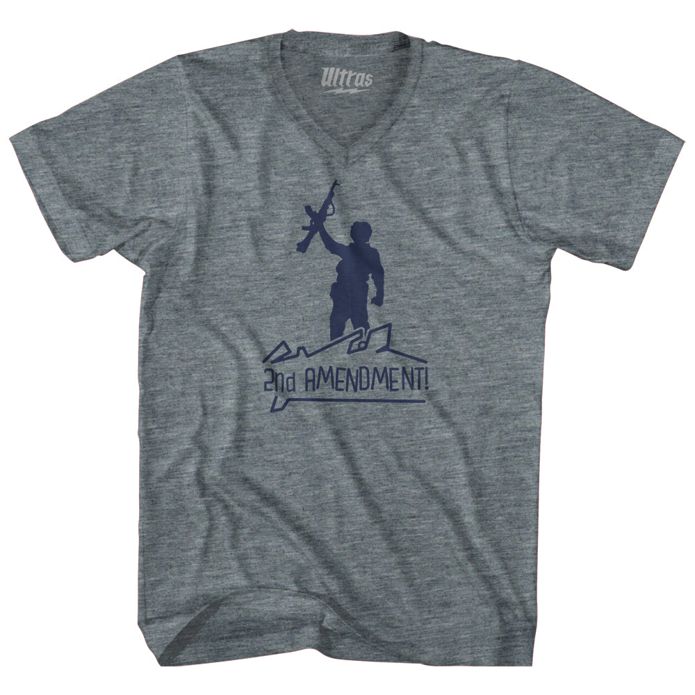 2nd Amendment Adult Tri-Blend V-neck T-shirt