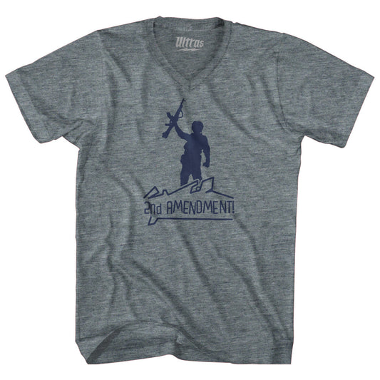 2nd Amendment Adult Tri-Blend V-neck T-shirt
