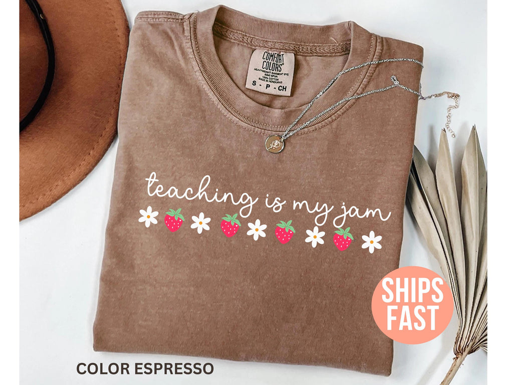 Comfort Colors Teaching Jam Teacher Back School Teacher Team Teacher Appreciation First Grade Teacher (4)