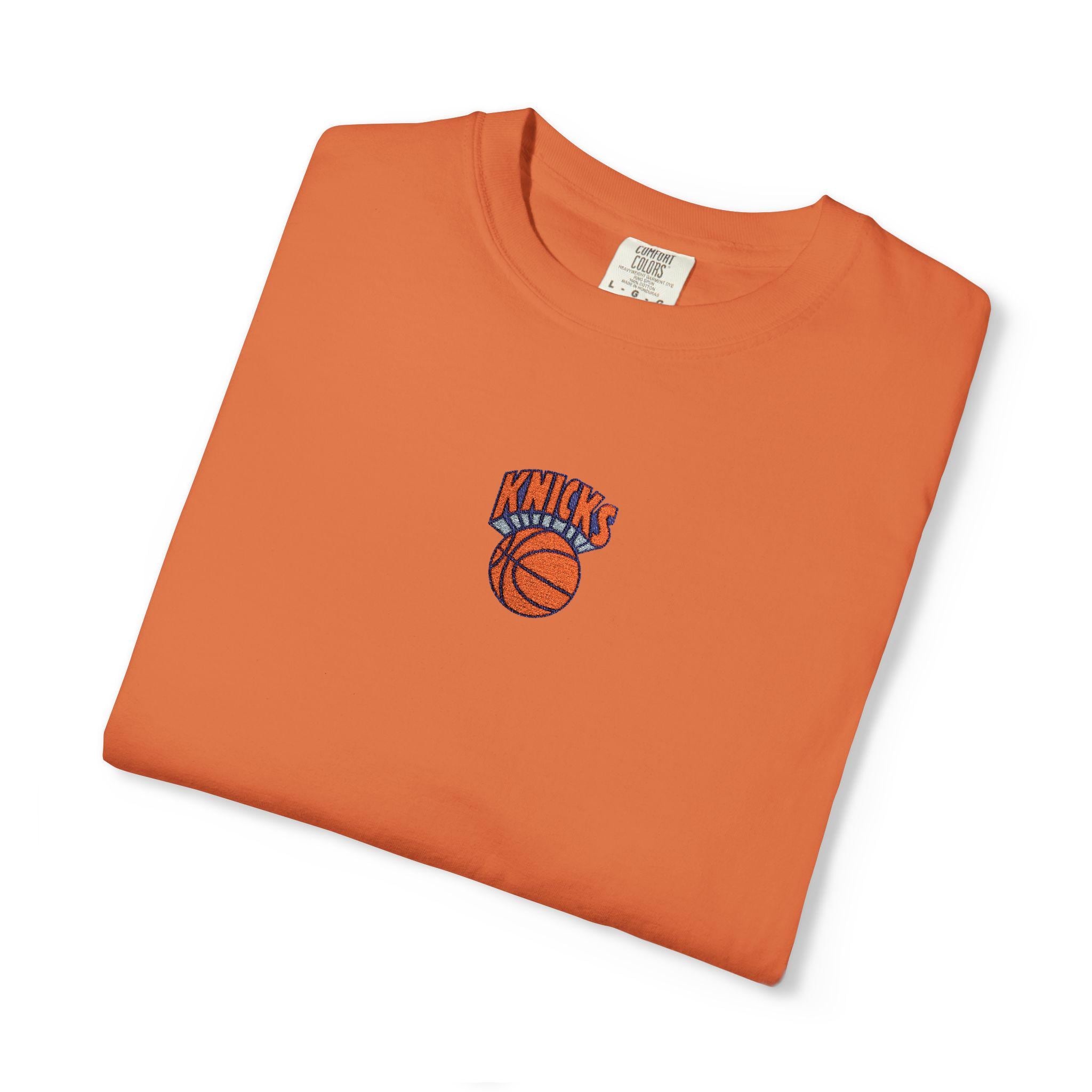 Embroidered Ny Knicks Team Basketball Logo Comfort Colors Playoff Finals (4)