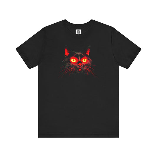 Mystical Cat Graphic Tee Style004