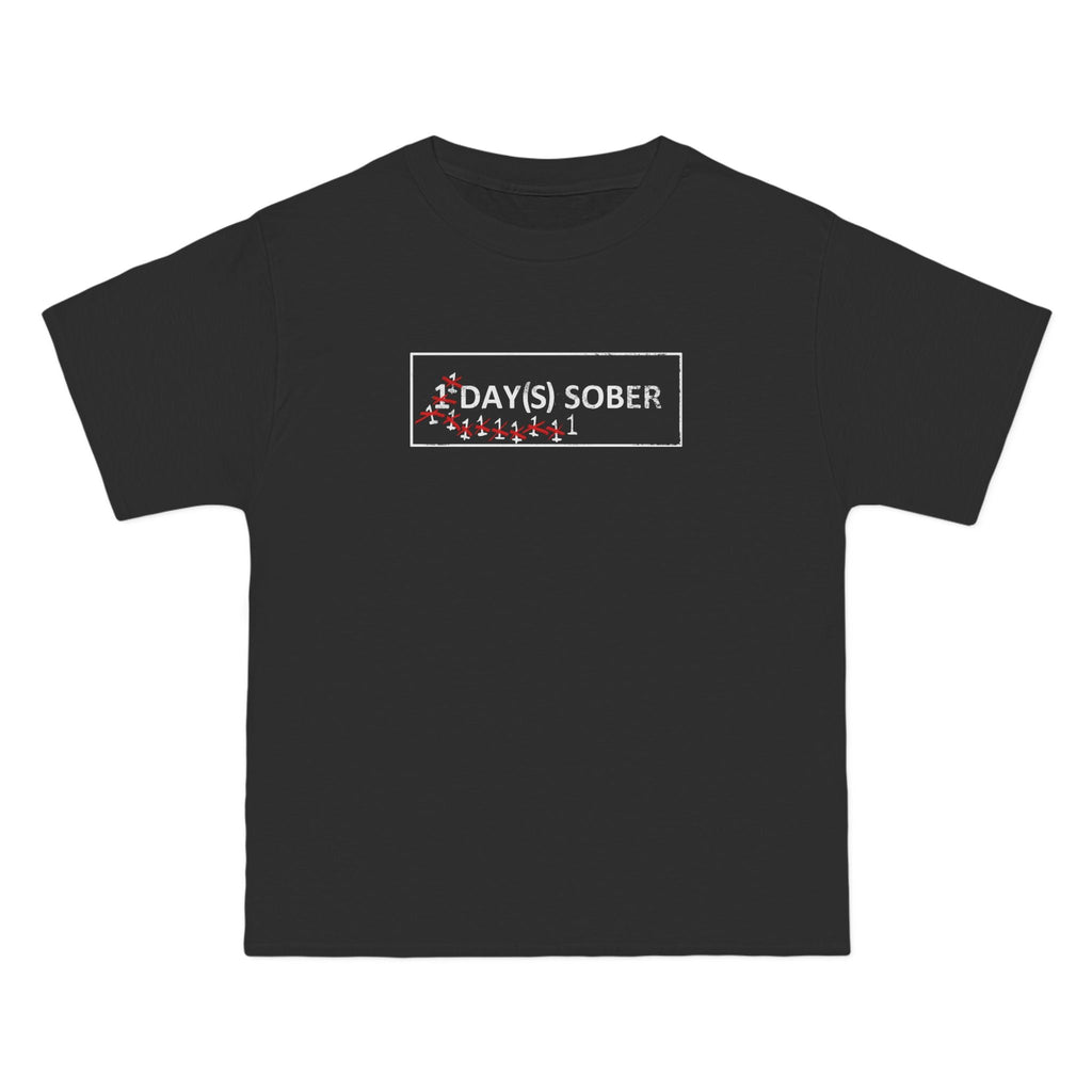 1 Day(S) Sober - Men's Heavyweight T-Shirt
