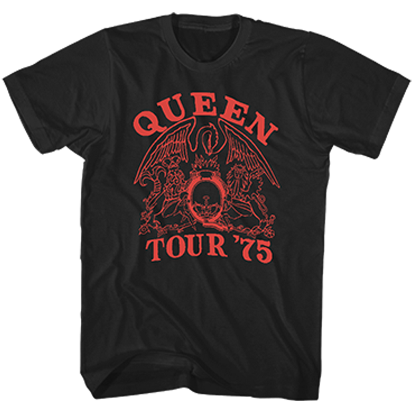 QUEEN TOUR 75 RED SS T-SHIRT