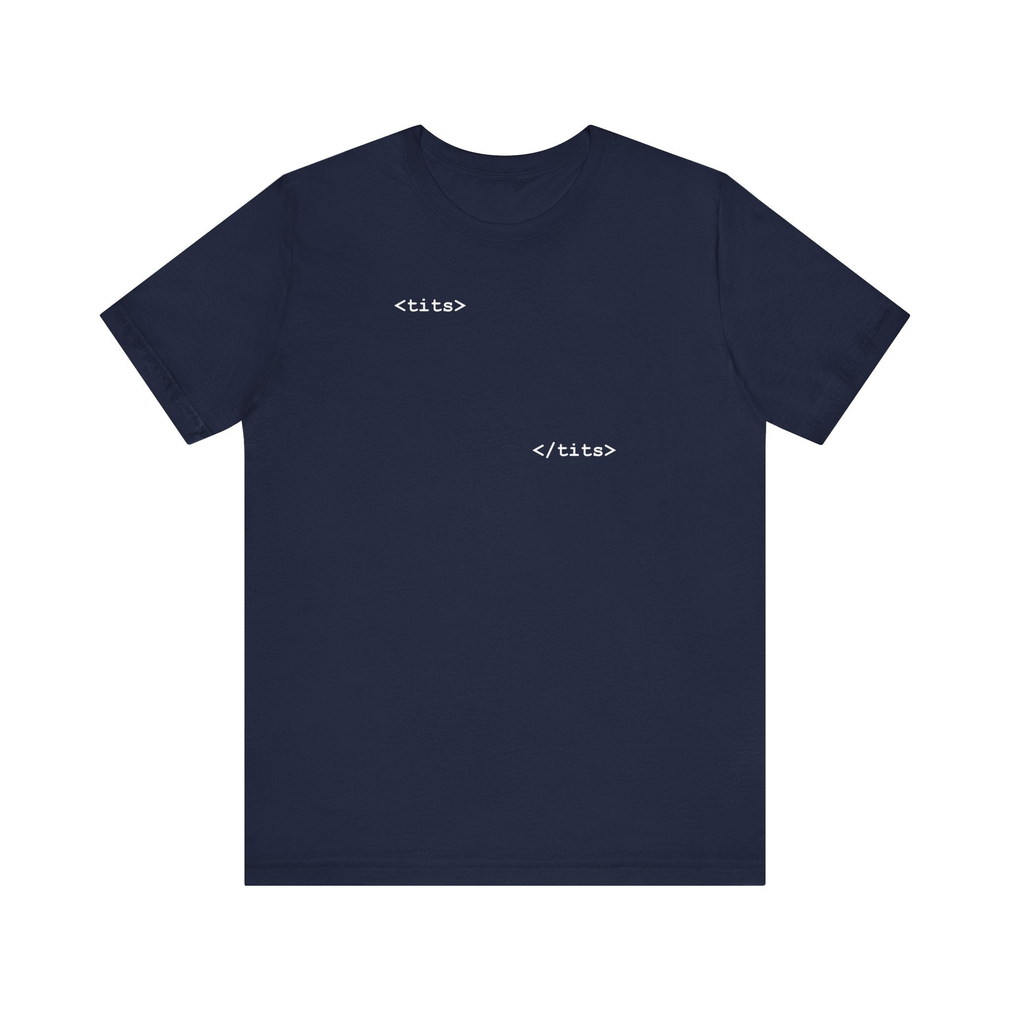 Tits - HTML - Men's T-Shirt