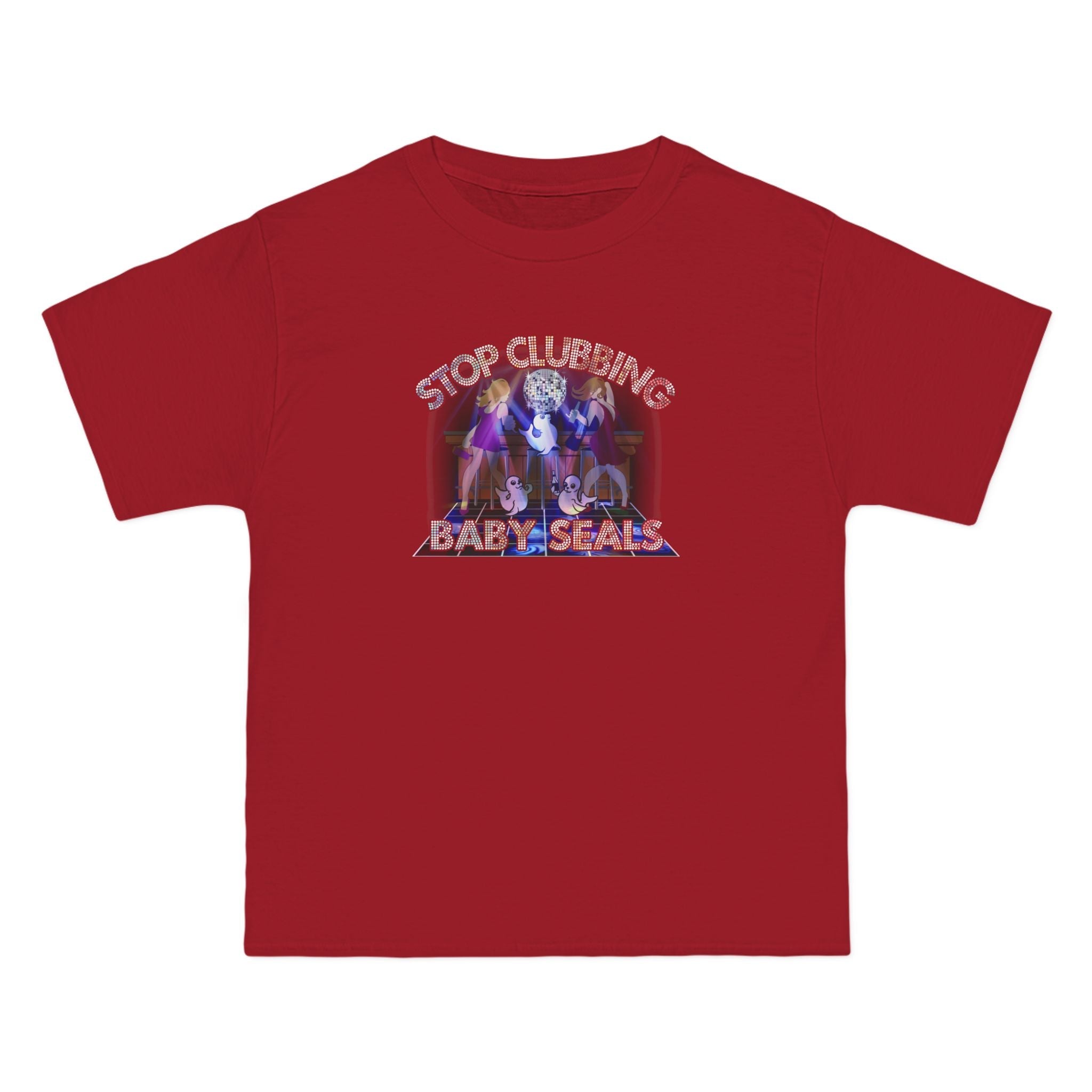 Stop Clubbing Baby Seals - Men's Heavyweight T-Shirt
