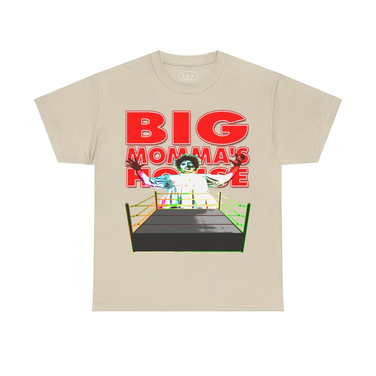 "Big Momma GLOW Wrestling Unisex T-Shirt Ã¢â‚¬â€œ Smack God Apparel"
