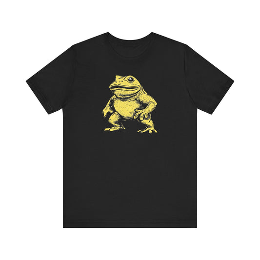 Retro Yellow Toad Graphic Tee