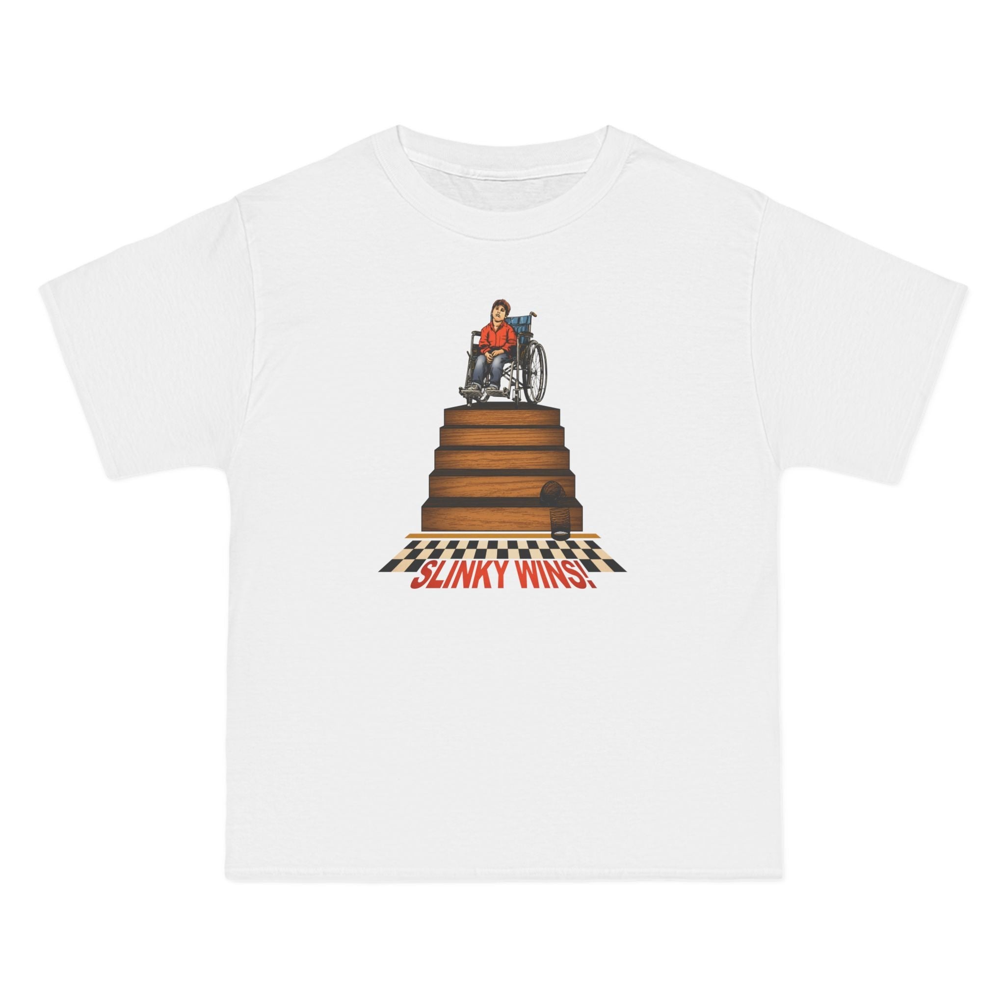 Slinky Wins! - Men's Heavyweight T-Shirt