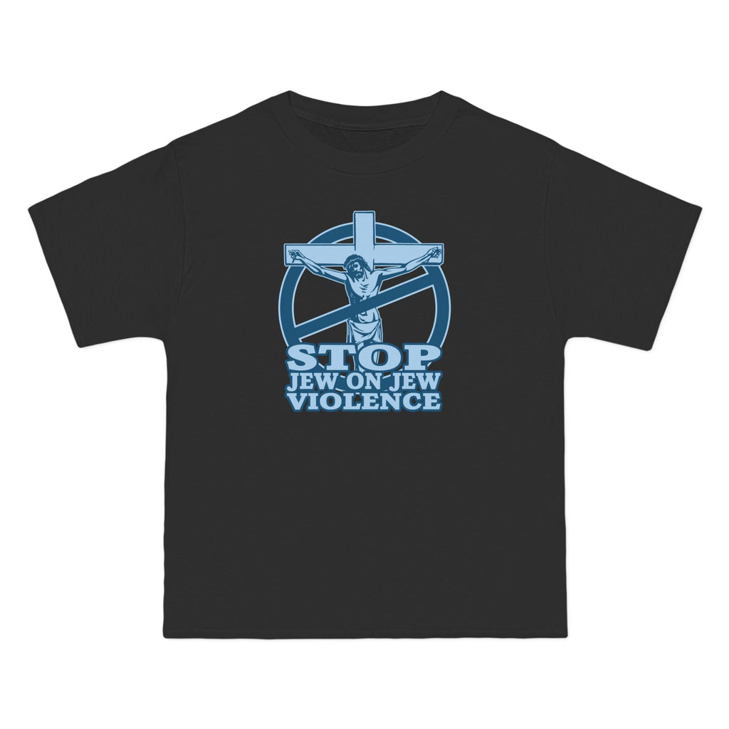 Stop Jew On Jew Violence - Men's Heavyweight T-Shirt