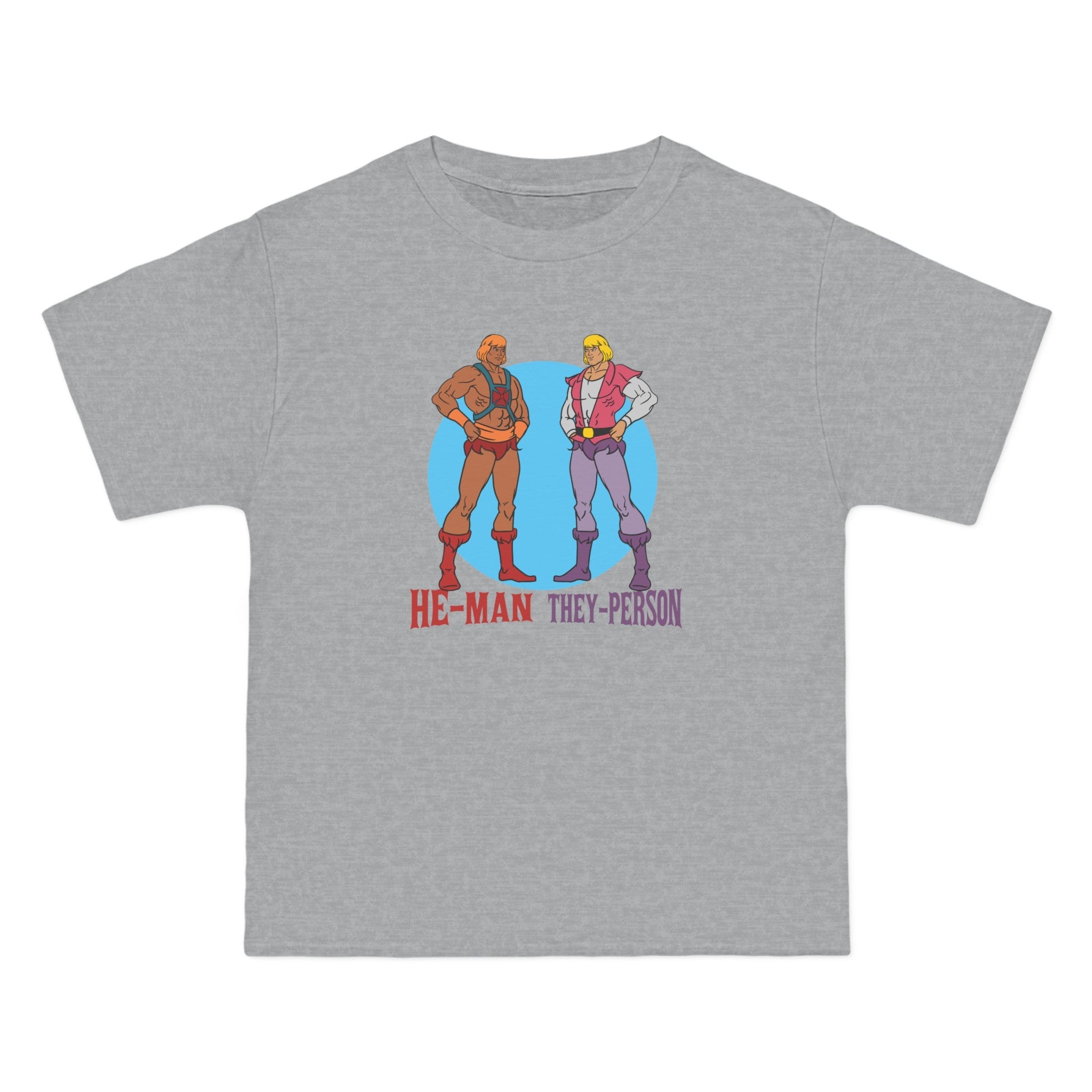 He-Man They-Person - Men's Heavyweight T-Shirt