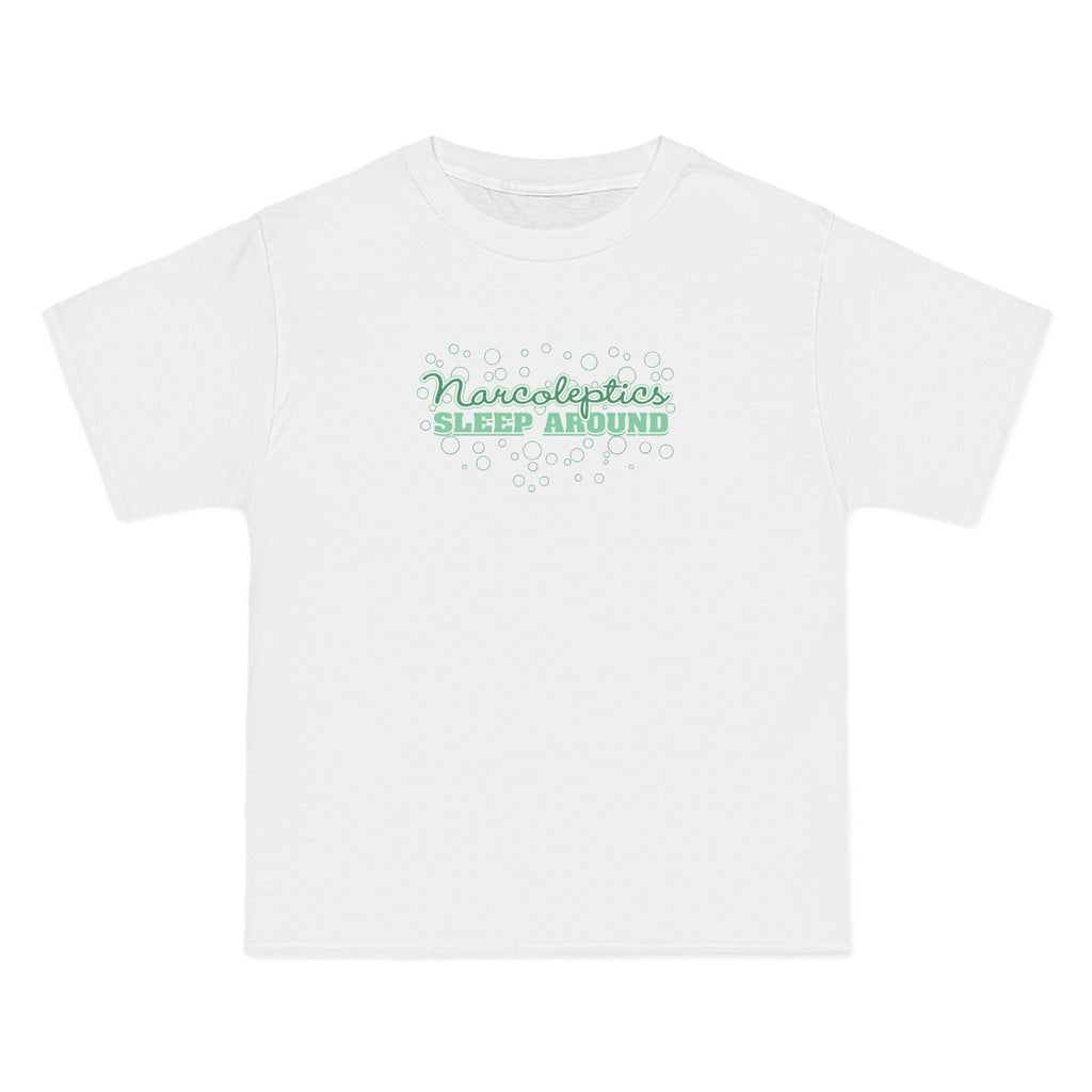 Narcoleptics Sleep Around - Men's Heavyweight T-Shirt